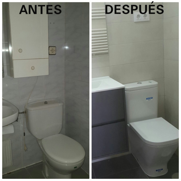 Reforma baños y cocina en Av. de Algorta